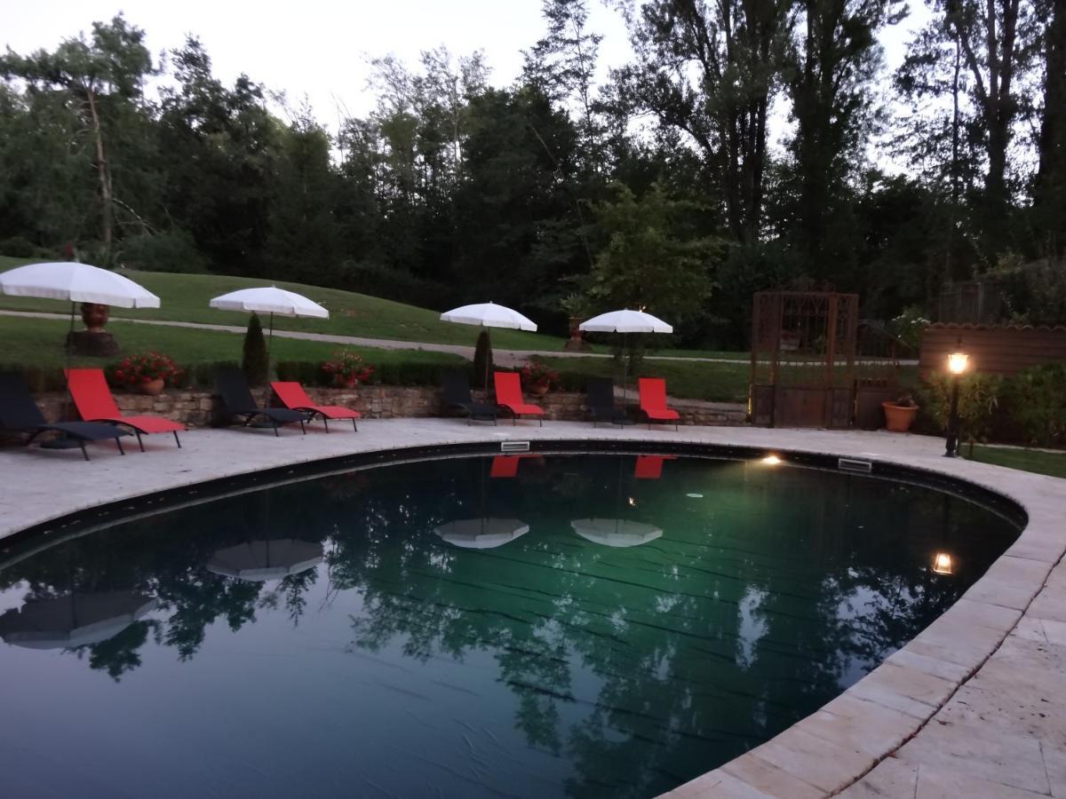 Hostellerie Restaurant Les Gorges De L'Aveyron Bruniquel Екстер'єр фото