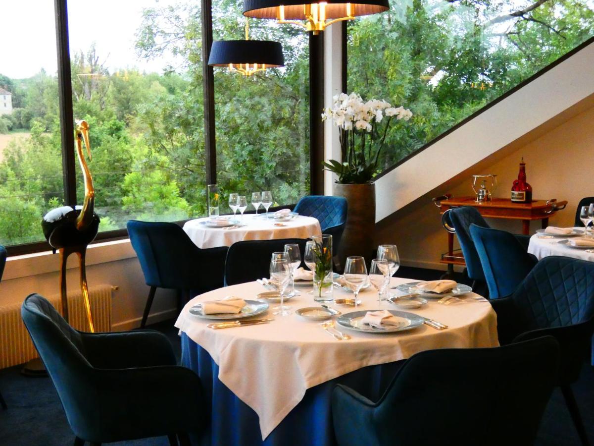 Hostellerie Restaurant Les Gorges De L'Aveyron Bruniquel Екстер'єр фото